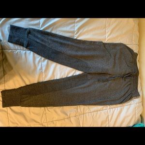 gray joggers